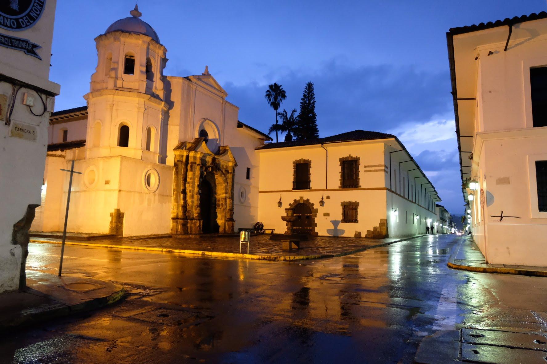 Iglesia de Santo Domingo en Popayan