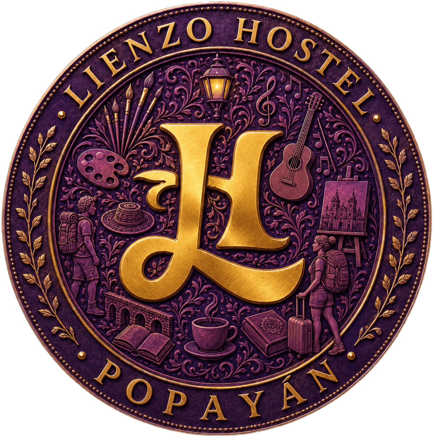 Logo web de Lienzo Hostel