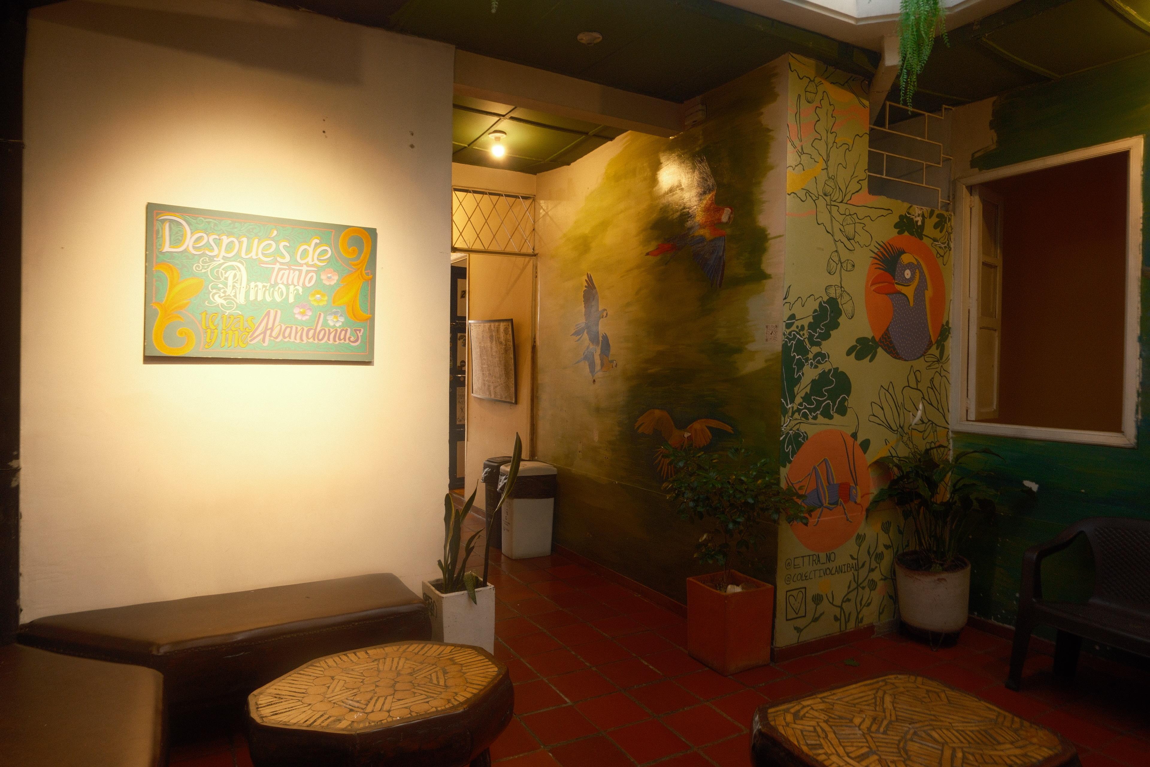 Interior de Lienzo Hostel