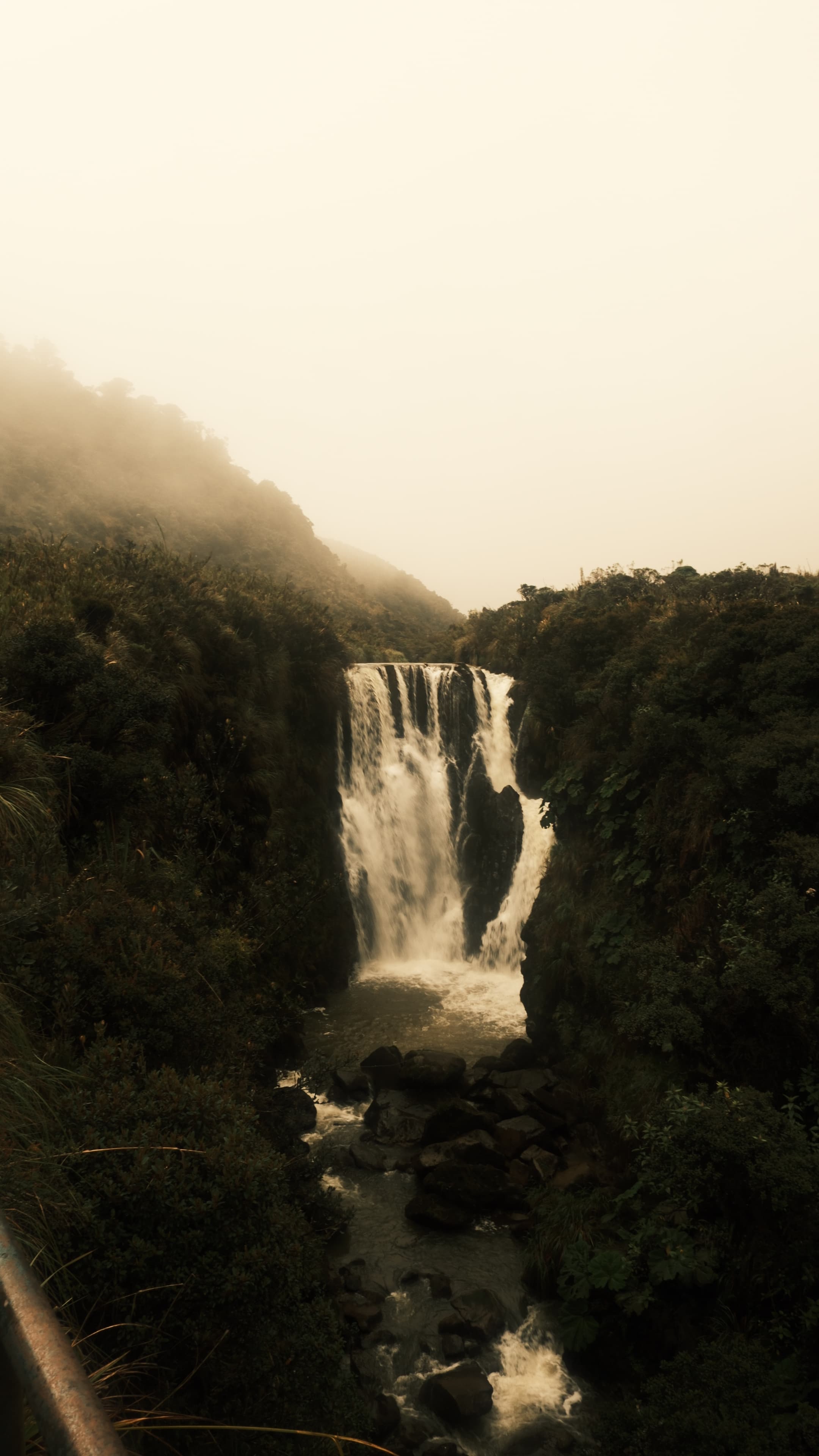 Cascada en canon natural de Purace