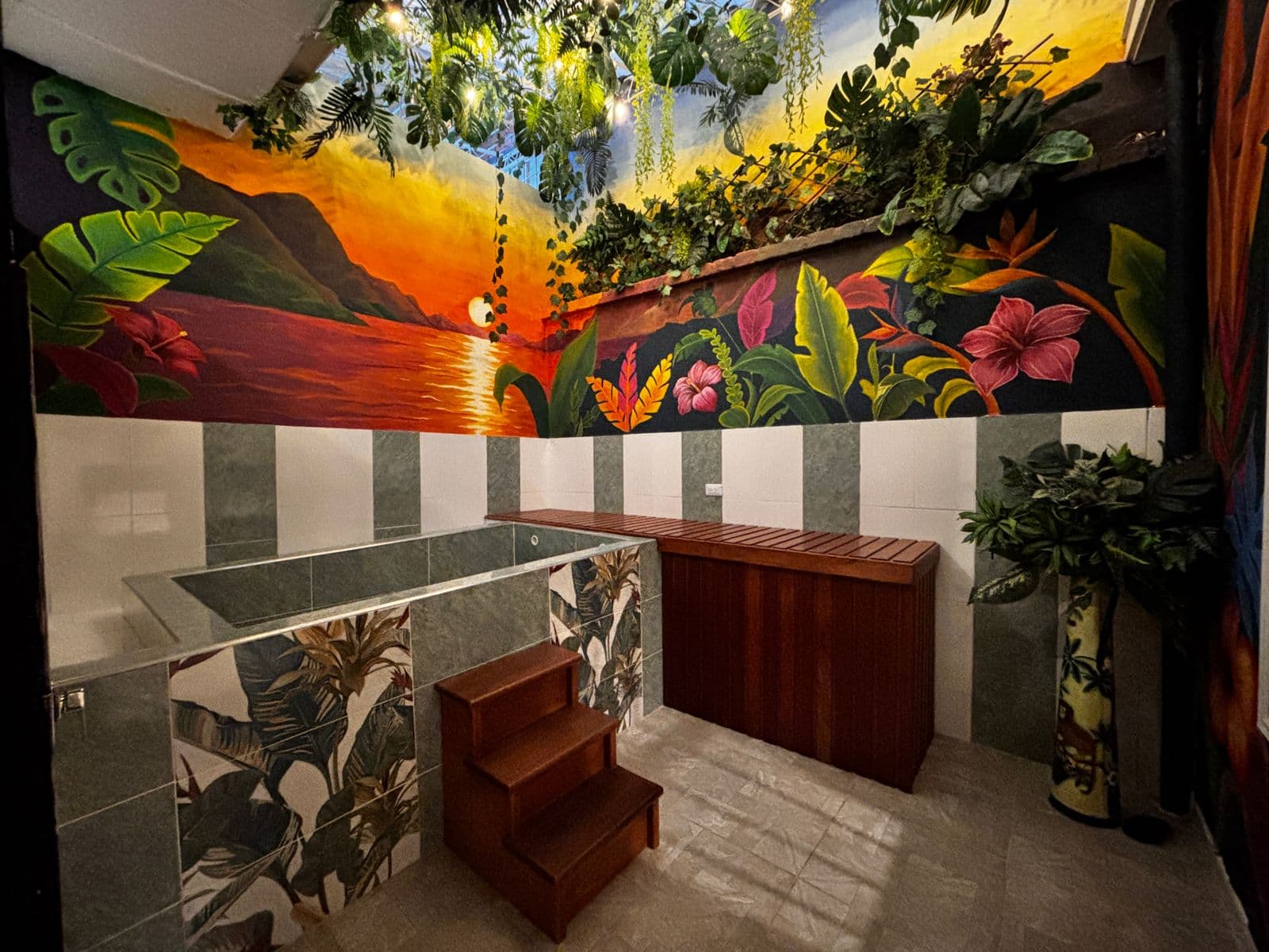 Suite con jacuzzi en Lienzo Hostel